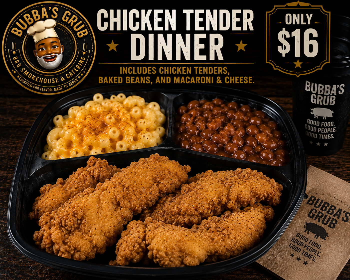 Chicken Tender Dinner